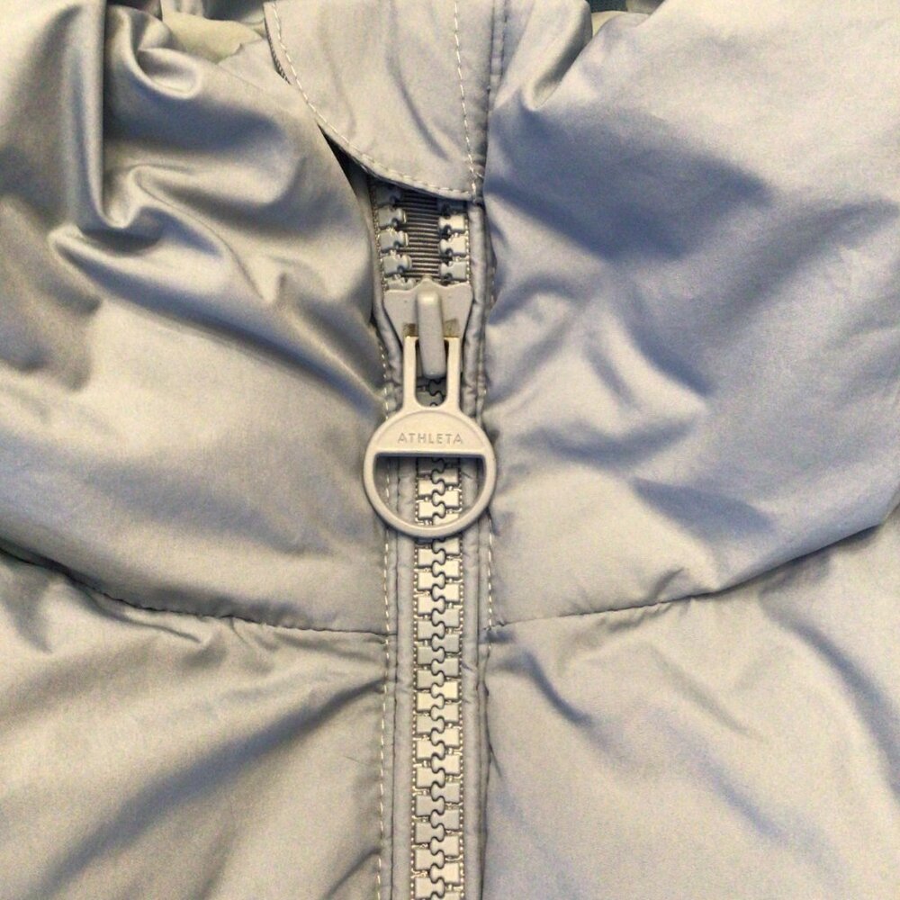 Athleta Light Blue Down Puffer Jacket | Women’s 2X - Picture 11 of 13